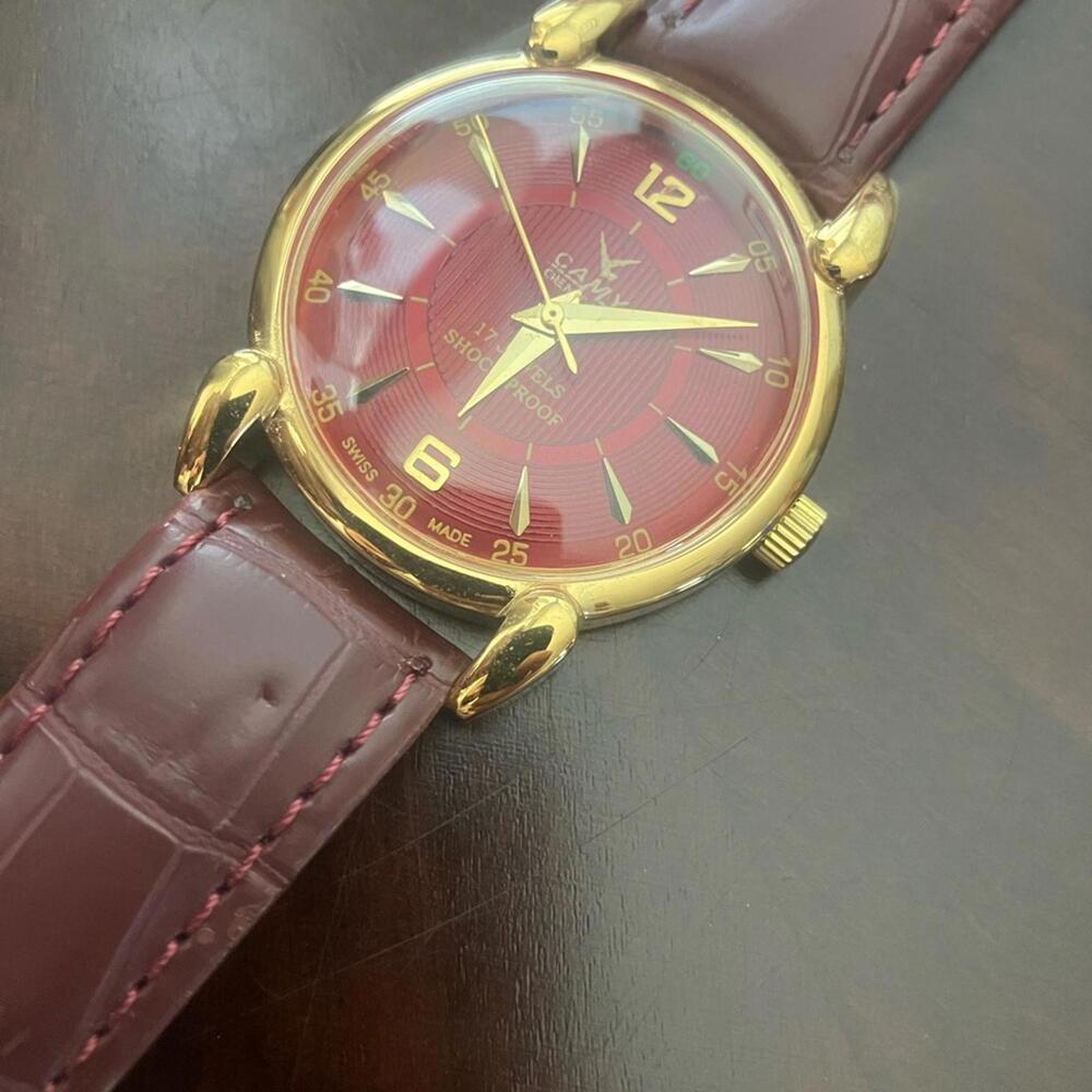 💁🏽‍♂️ Mint Condition Camy vintage rare‎ 1970s watch for men